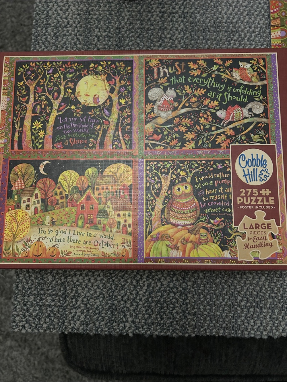 Cobble Hill Autumn Reflections 275-Piece Jigsaw Puzzle
